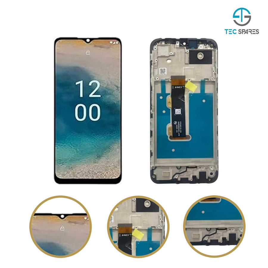 Nokia G22 TA-1516 TA-1528 Replacement LCD Touch Screen Display Digitizer + Frame