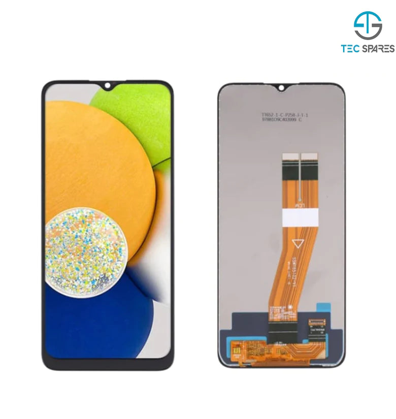 Samsung Galaxy A03 LCD Screen Display Touch Screen High Quality Black