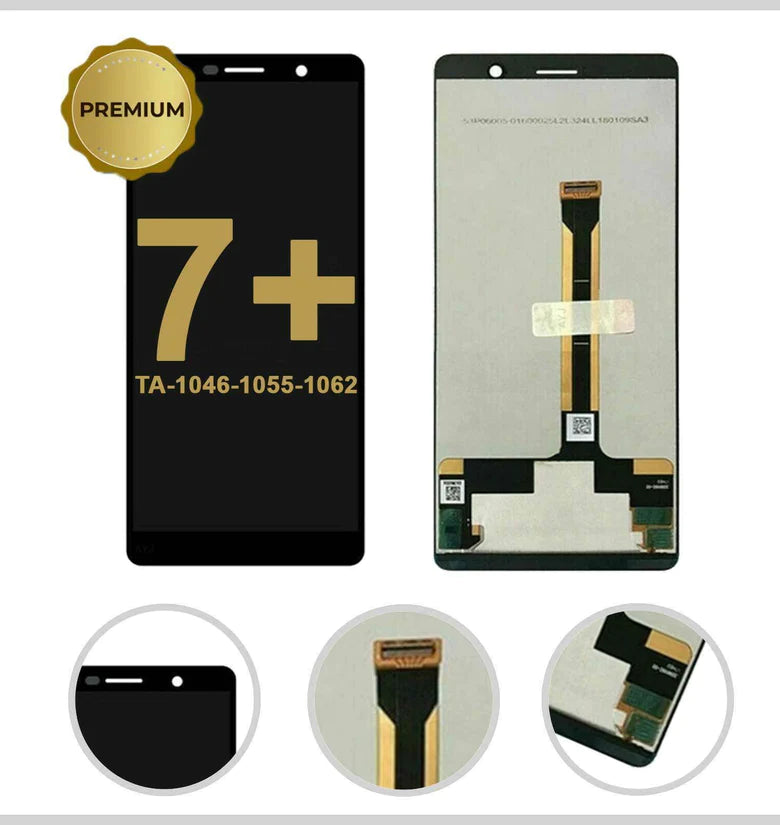 Nokia 7 Plus LCD Display Touch Screen Digitizer Assembly TA-1046-1055-1062