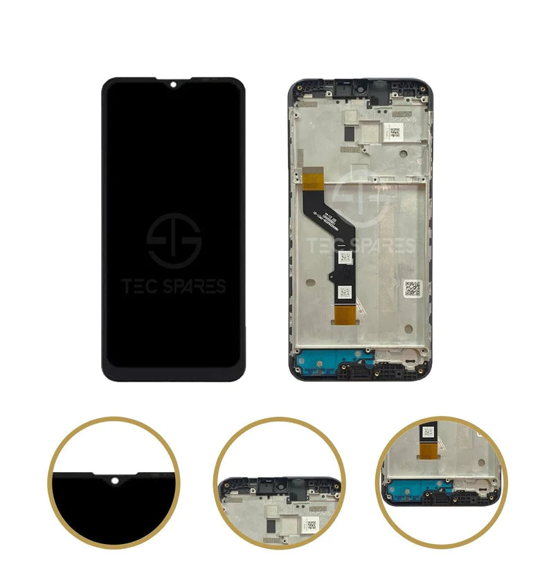 Motorola Moto G9 Play XT2083-1 XT2083-3 LCD Touch Screen Digitizer + Frame
