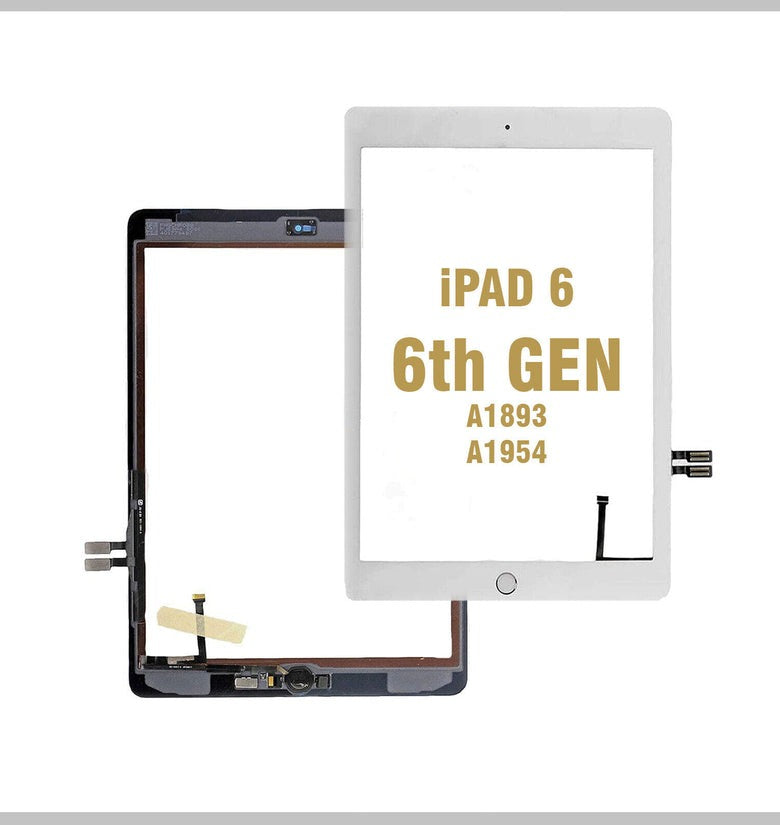 iPad 6th Gen A1893 A1954 2018 Touch Screen Digitizer Replacement