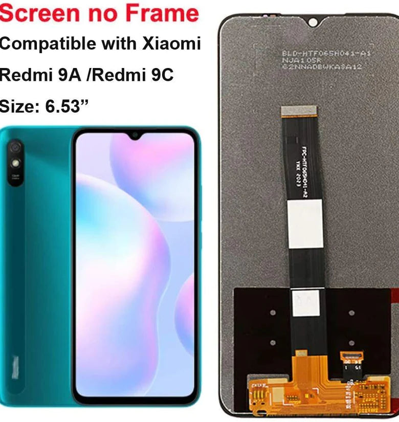 Replacement LCD Screen Assembly For Xiaomi Redmi 9A / 9C 6.53