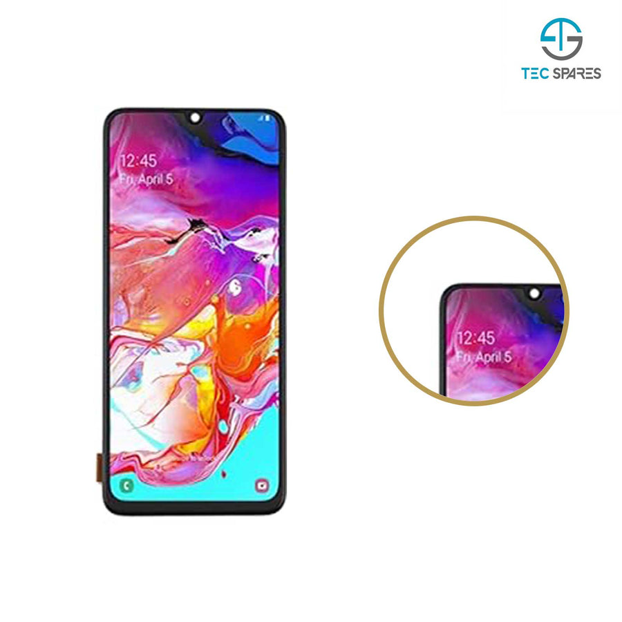 Samsung Galaxy A70 SM-A705 Incell TFT LCD Screen Display Touch Digitizer Frame