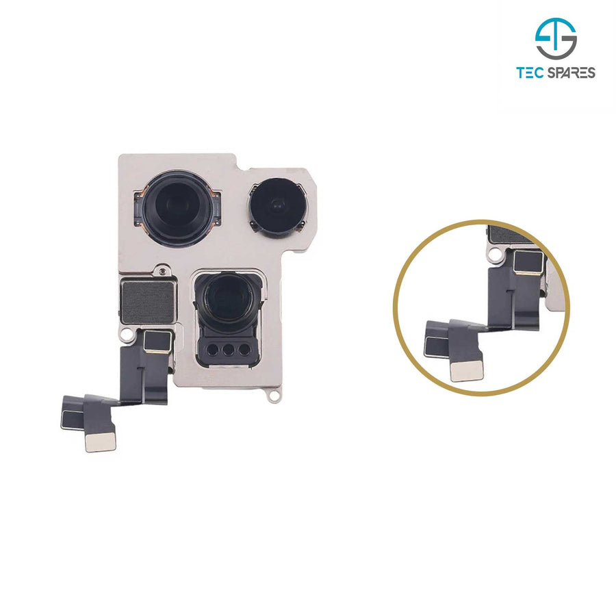 iPhone 16 PRO MAX A3296, A3084, A3295, A3297 Back Rear Camera Replacement
