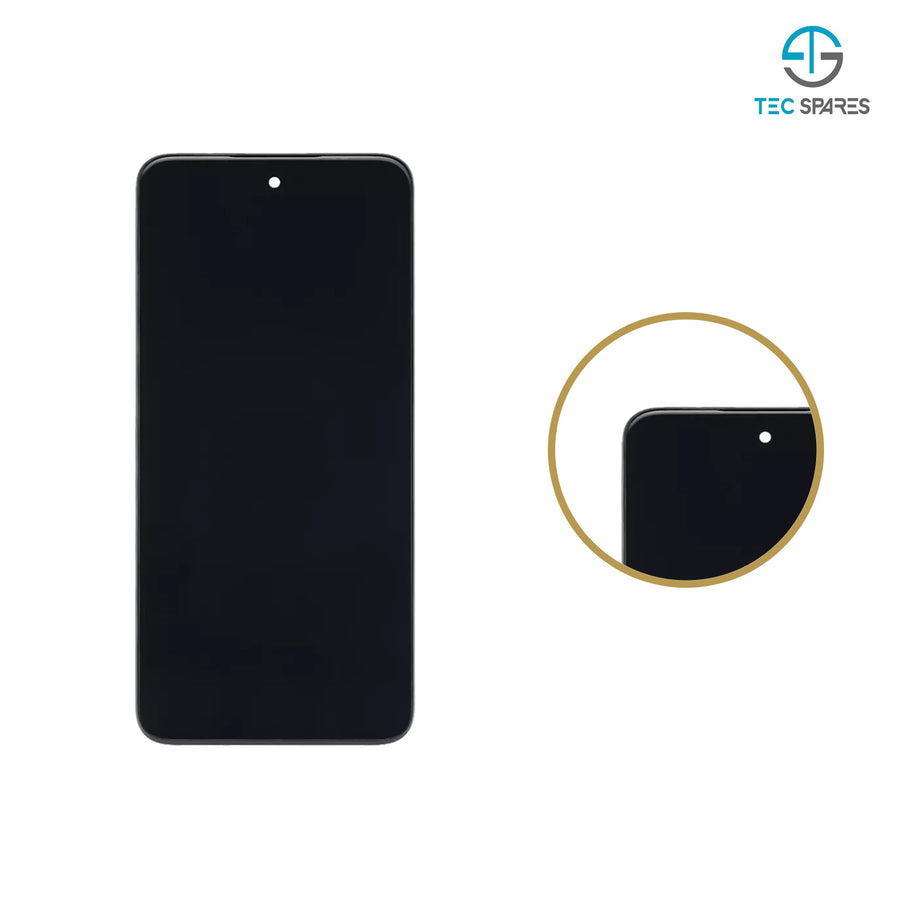 For Moto Motorola Moto G13 2023 XT2331-2 LCD Display Screen Digitizer + Frame