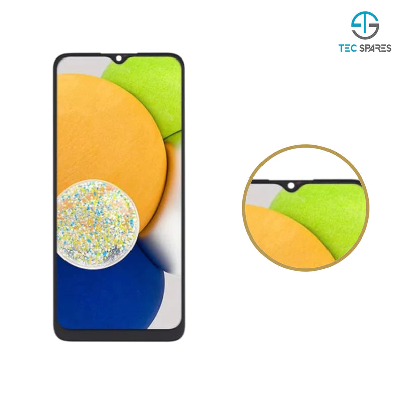 Samsung Galaxy A03 LCD Screen Display Touch Screen High Quality Black