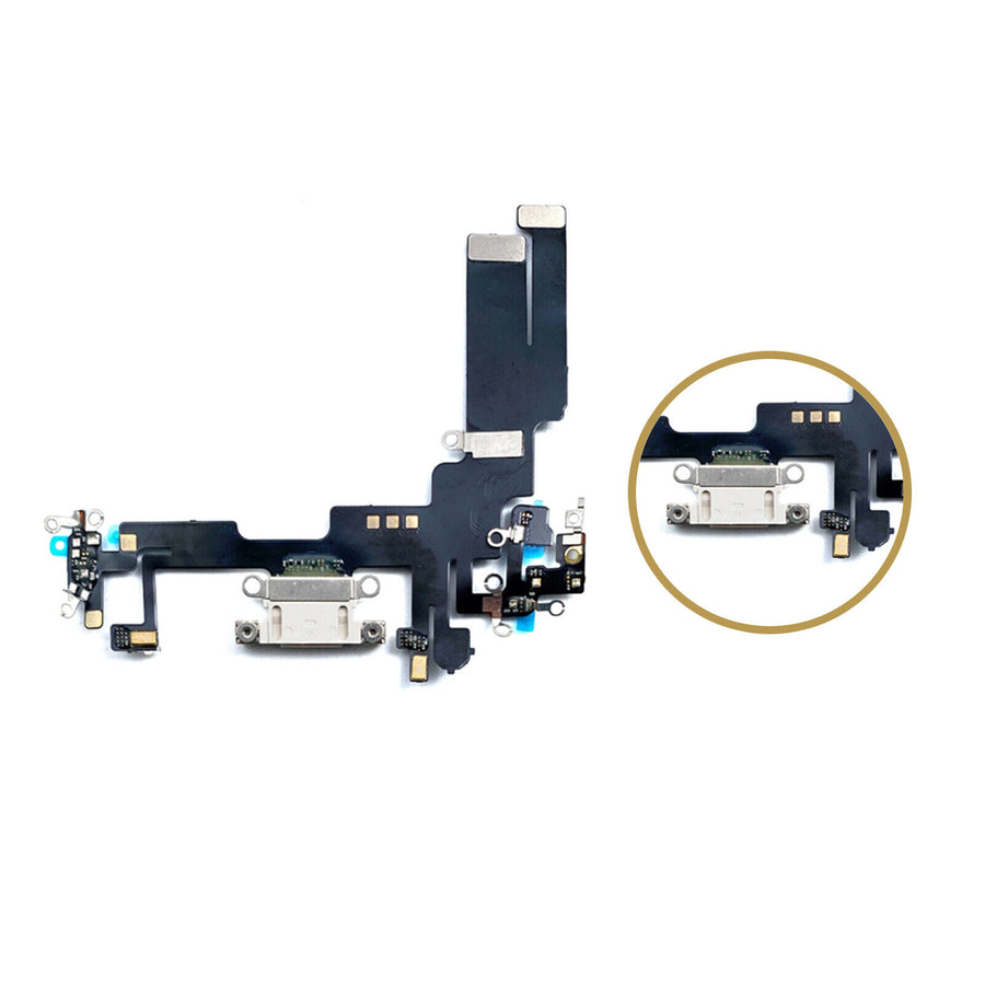 For iPhone 14 Replacement Dock USB Charger Port Connector Charging Board Flex