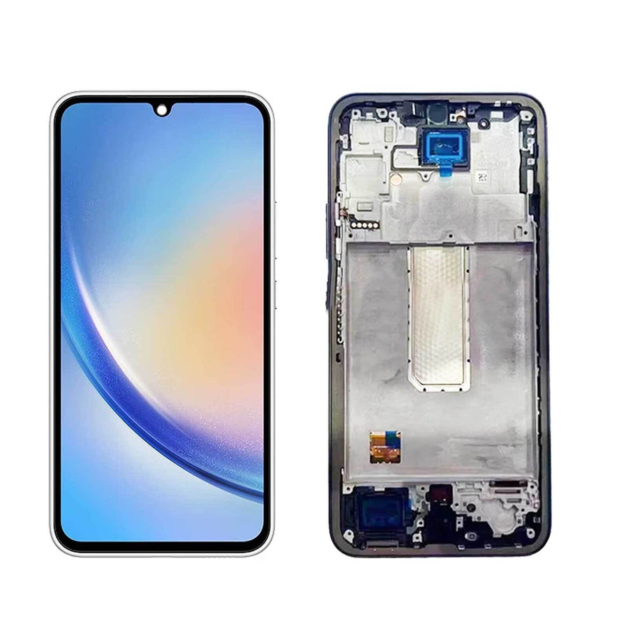 OLED LCD Samsung Galaxy A34 SM-A346 Display Touch Screen Digitizer With Frame