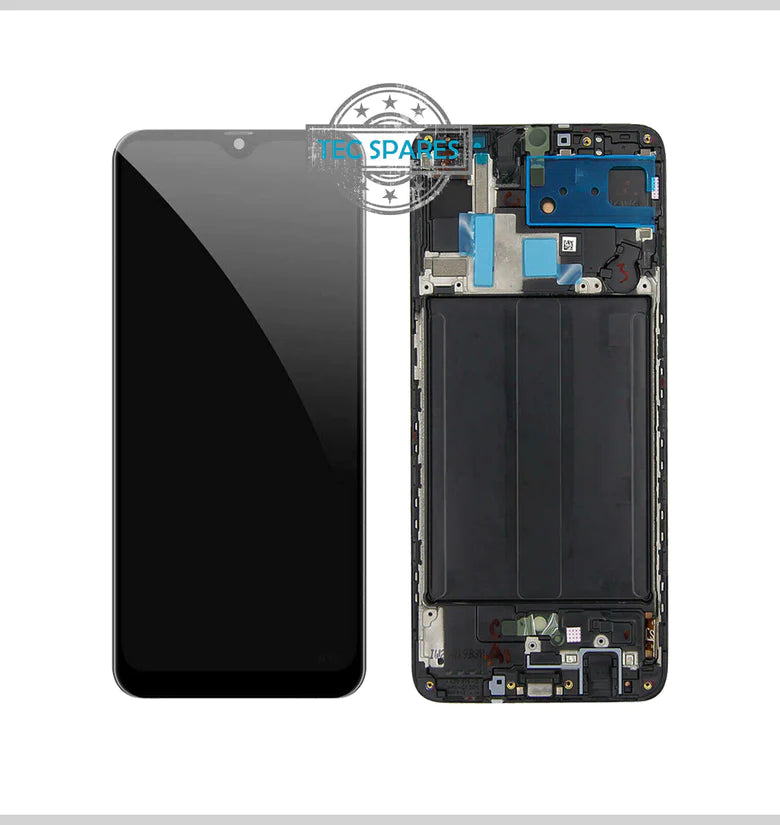 Samsung Galaxy A70 OLED Display LCD Touch Screen Replacement Digitizer+Frame