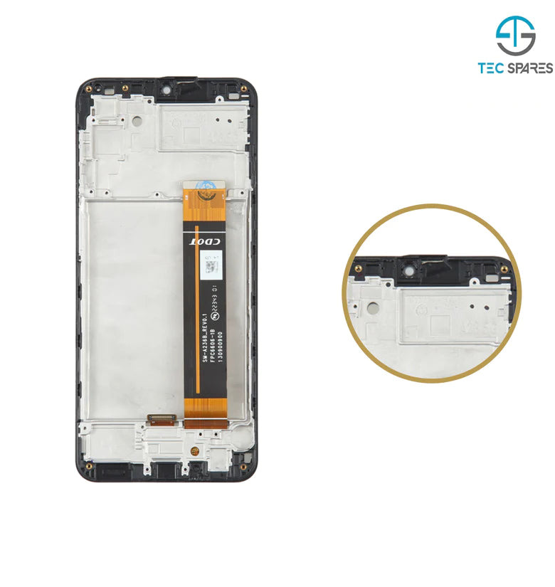 LCD For Samsung Galaxy A23 5G A236 Display Screen Touch Digitizer + Frame