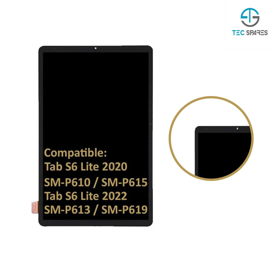 Samsung Galaxy Tab S6 Lite 2020 SM-P610 SM-P615 / 2022 SM-P613 SM-P619 premium refurbished LCD Display Touch Screen