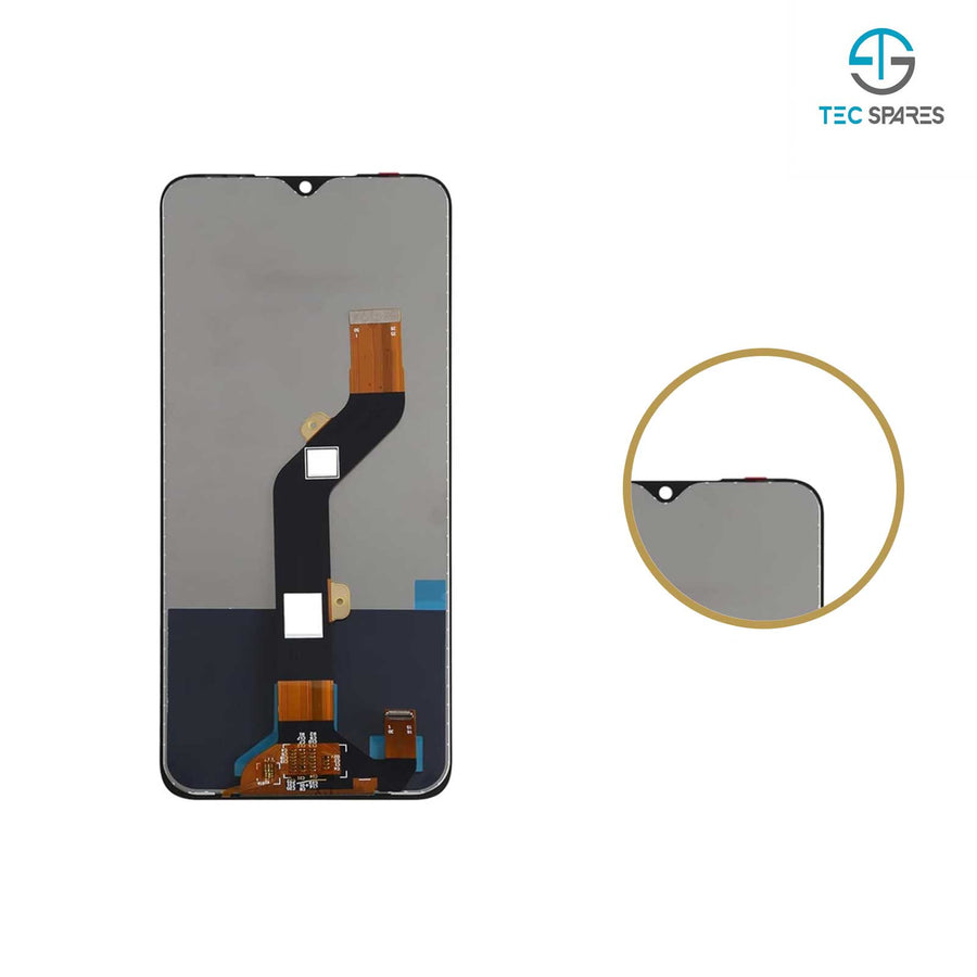 Tecno Spark 7P KF7J LCD Display Touch Screen Replacement - UK Stock