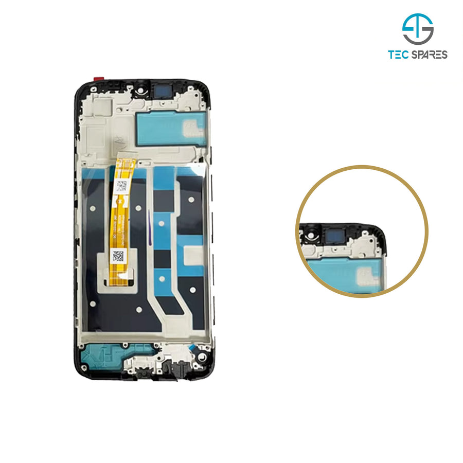 OPPO A17 CPH2477 Replacement LCD Display Touch Screen Digitizer Assembly +Frame