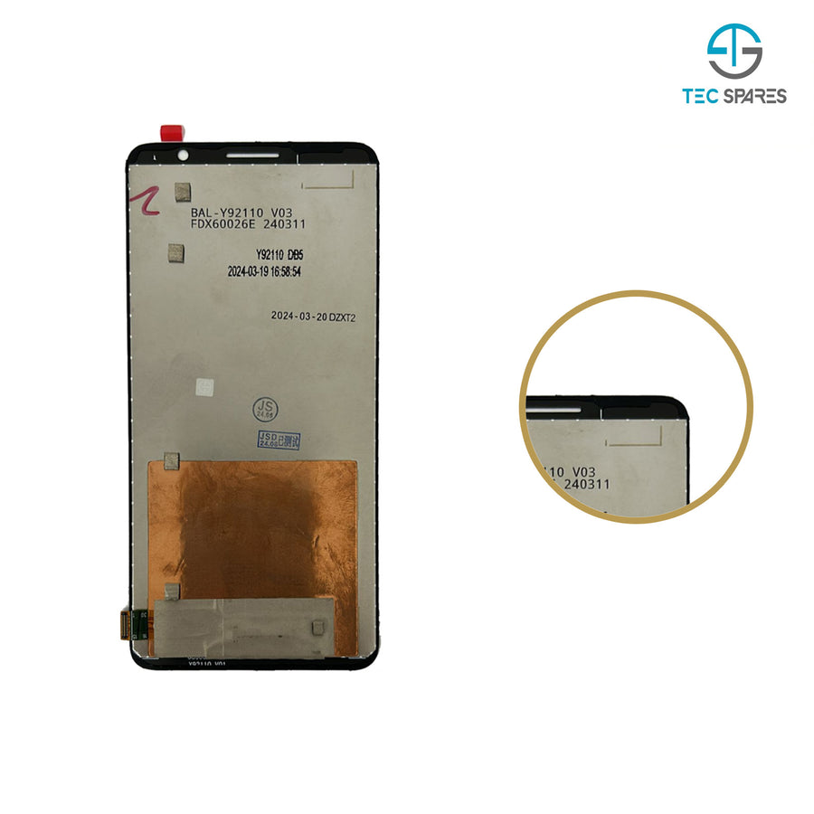 TCL 501 T433D Replacement LCD Display Touch Screen Digitizer NO FRAME Assembly