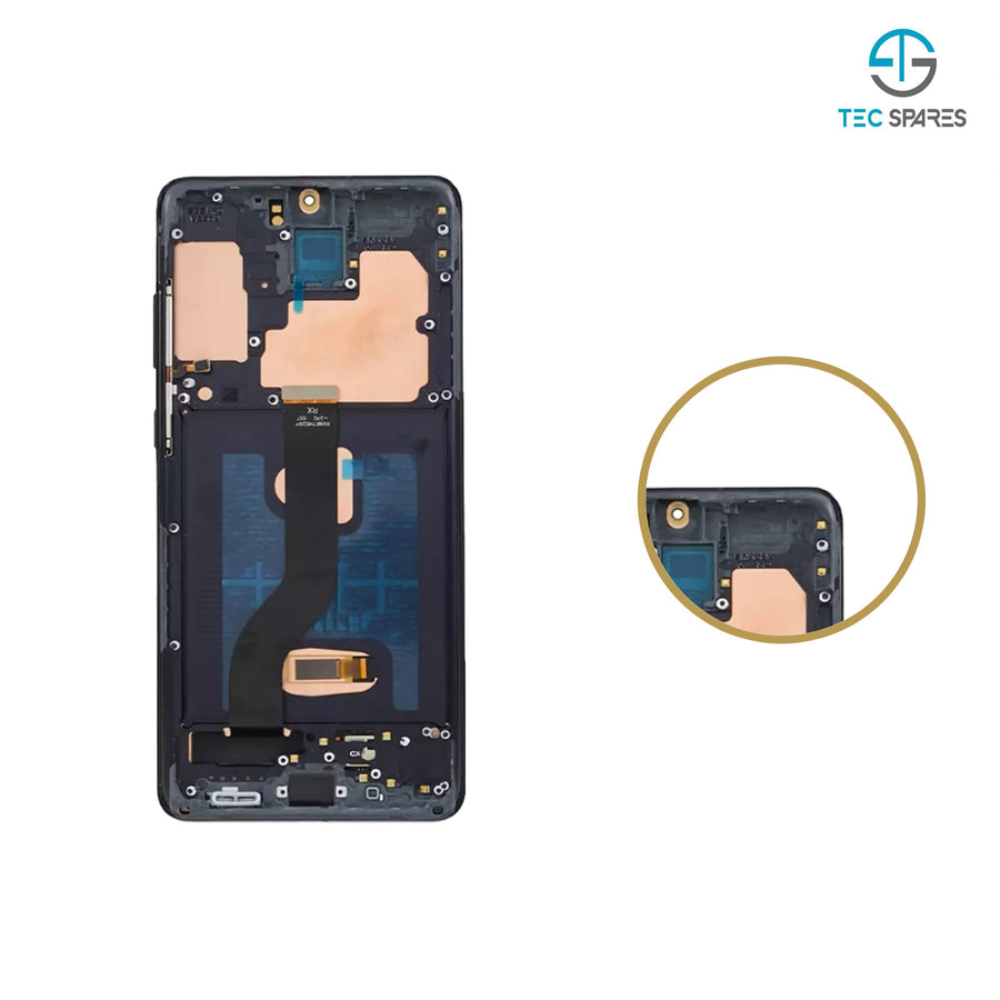Samsung Galaxy S20 Plus SM-G986 Replacement Lcd Display Touch +Frame Small Size