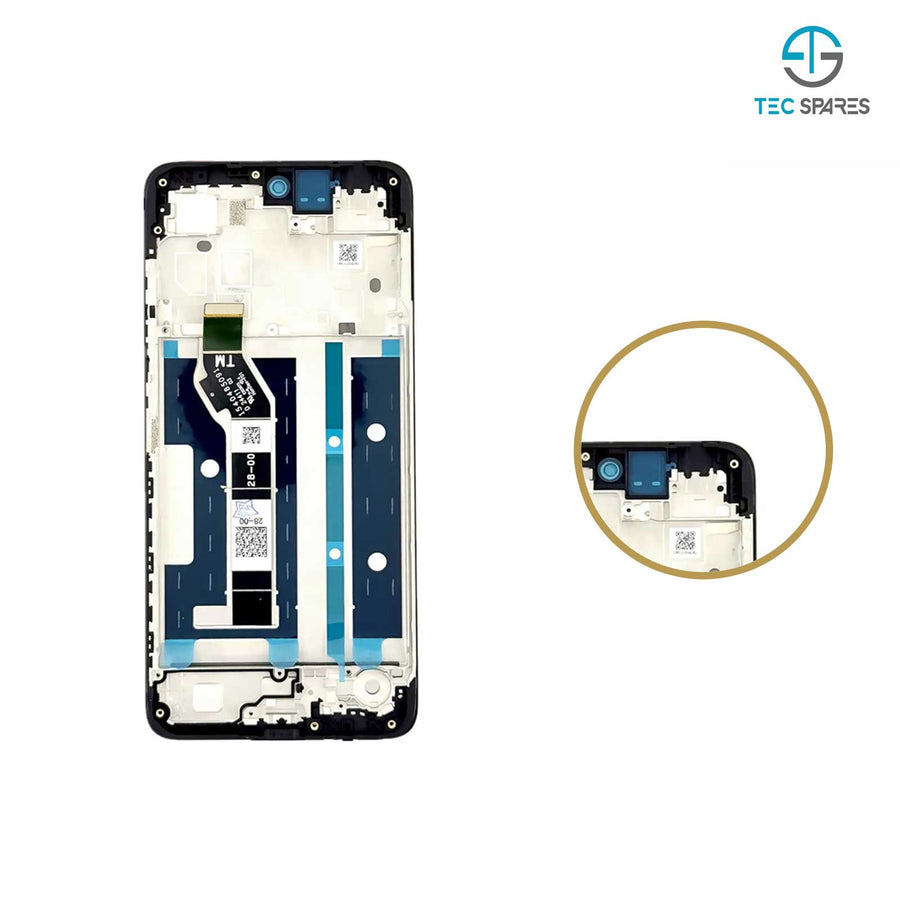 Motorola Moto G15 XT2521 Replacement LCD Display Screen Touch Digitizer W/ Frame