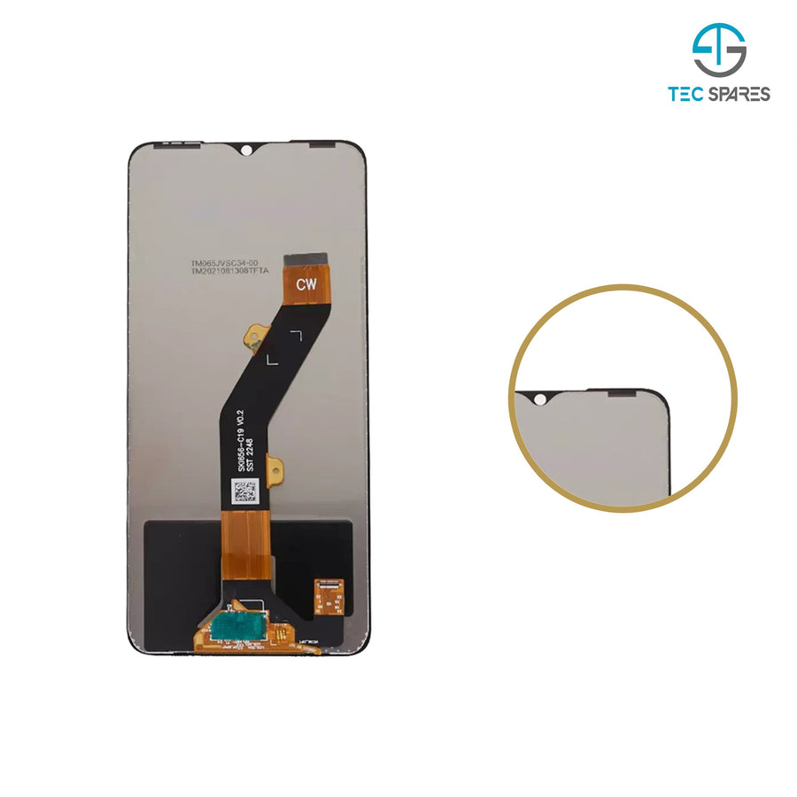 Infinix Hot 30i X669 X669C, X669D Replacement LCD Touch Screen Display Digitizer