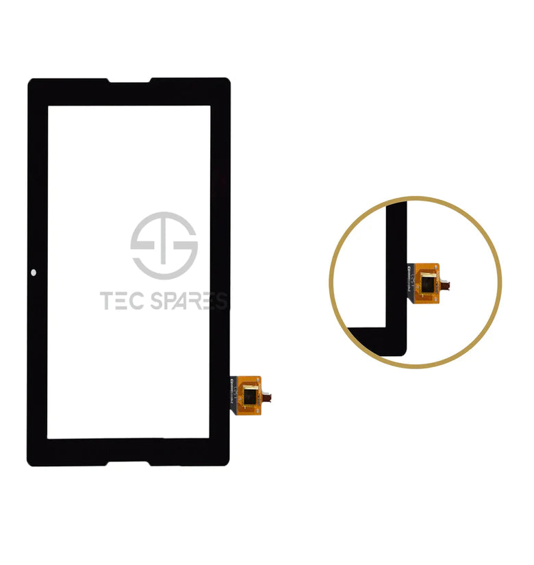 Lenovo A7600-F A7600-H Touch Screen Digitizer Glass A10-70 Replacement UK- Black
