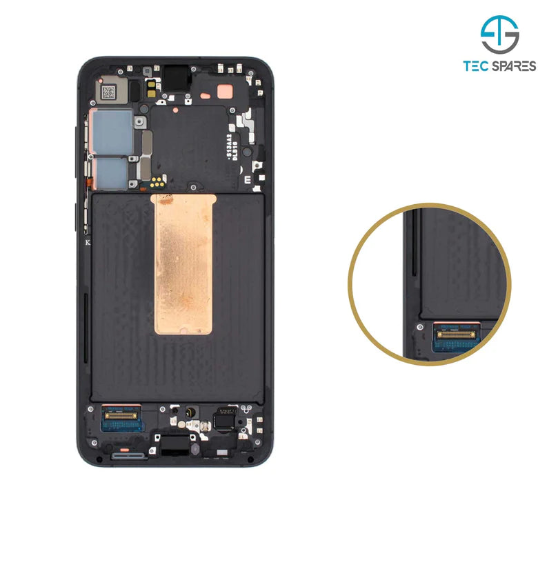 LCD For Samsung Galaxy S23+ S916b Complete Display Screen Service Pack FRAME
