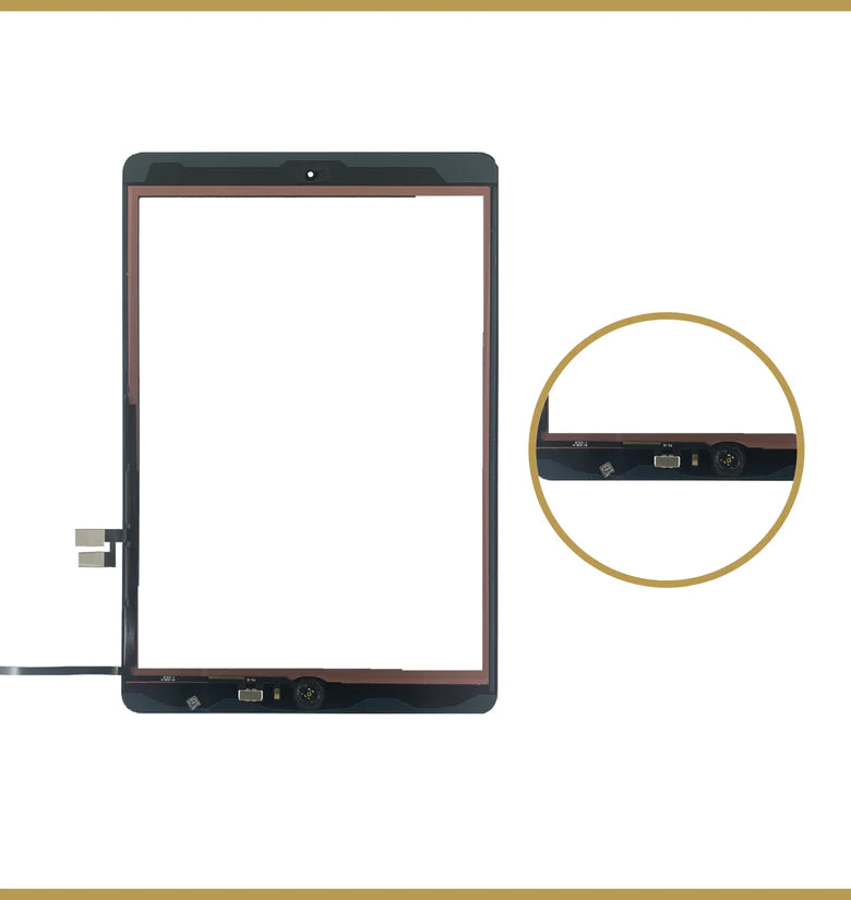 iPad 8th Gen A2270 A2428 Touch Screen Digitizer With H/Button White 2020