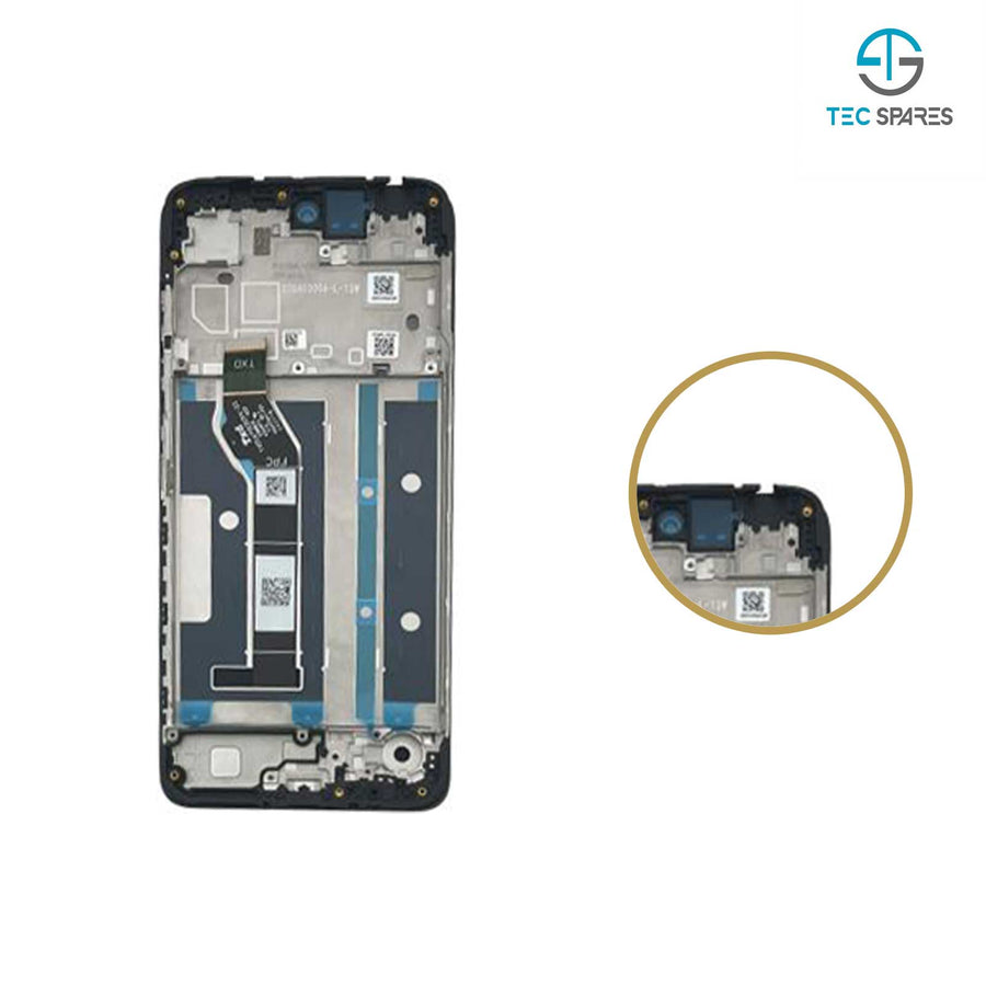Motorola Moto E15 2025 XT2523 Replacement LCD Display Touch Screen Digitizer + Frame