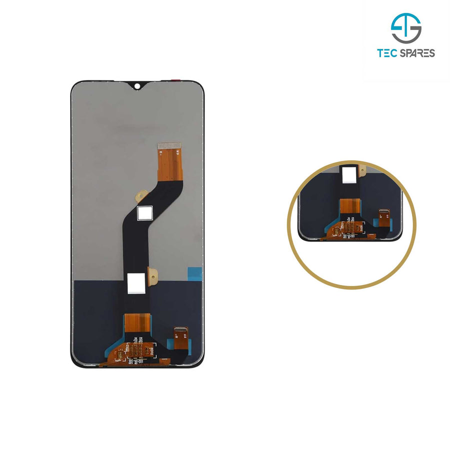 Tecno Spark 7P KF7J LCD Display Touch Screen Replacement - UK Stock