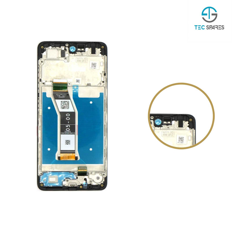 Motorola Moto E14 2024 Replacement LCD Display Touch Screen Digitizer + Frame