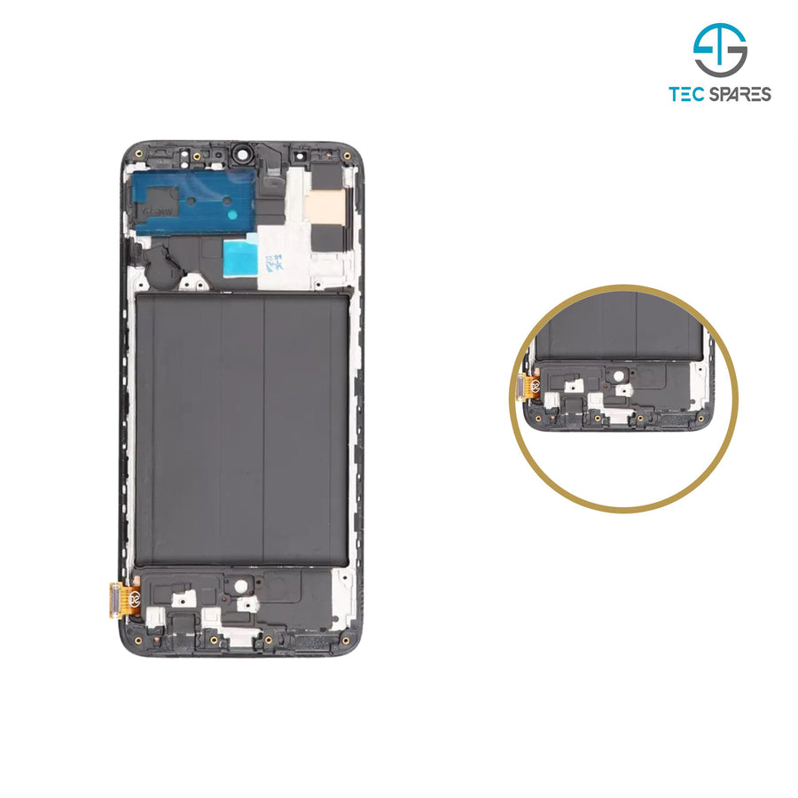Samsung A71 SM-A715F, SM-A715F/DS, SM-A715F OLED LCD Display Touch Screen Digitizer +Frame