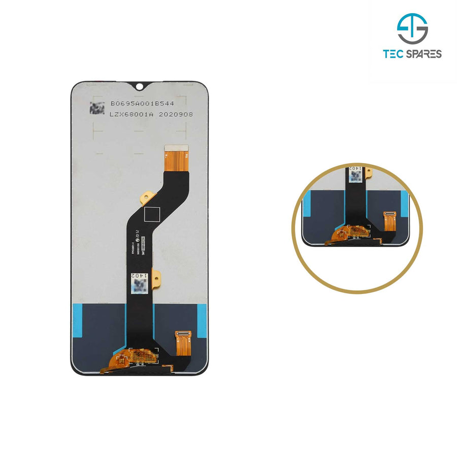 Tecno Pouvoir 4 LC7 LC7S Replacement LCD Touch Screen Display Digitizer
