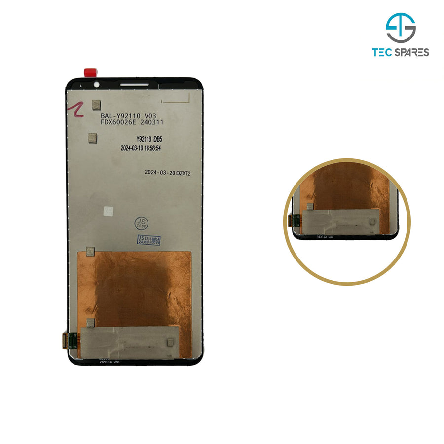 TCL 501 T433D Replacement LCD Display Touch Screen Digitizer NO FRAME Assembly