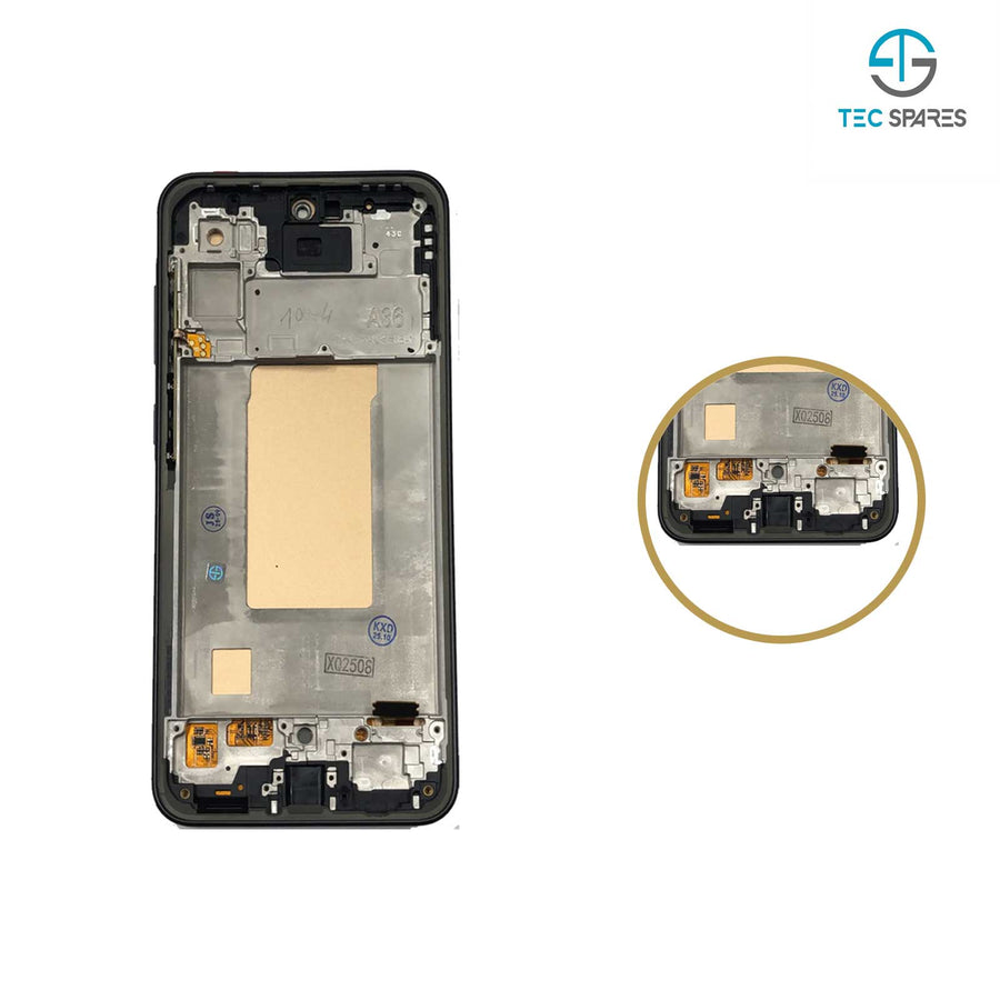 Samsung Galaxy A36 SM-A366E, SM-A366E/DS TFT LCD Display Touch Screen + Frame