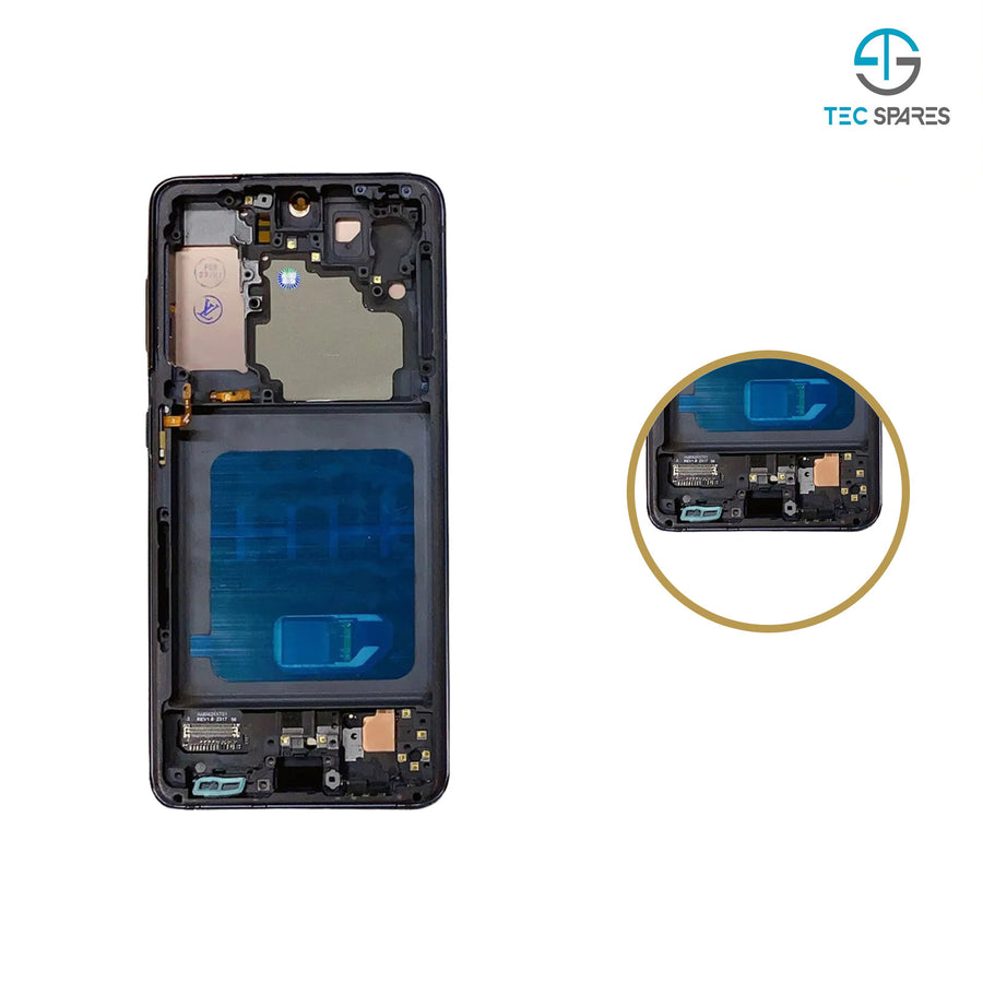 Samsung Galaxy S21 5G SM-G991 LCD Screen Display Digitizer Glass +Frame OLED