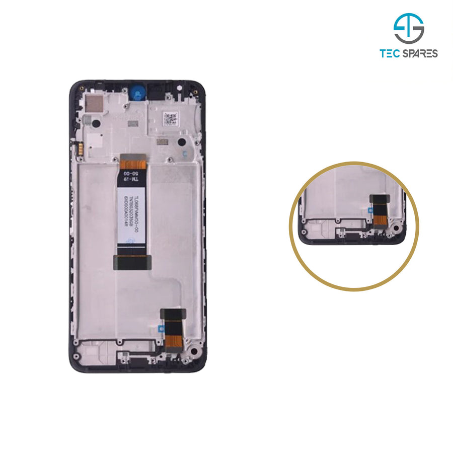 Xiaomi Redmi 12 5g 23076RN4BI LCD Screen Display Touch Replacement FRAME