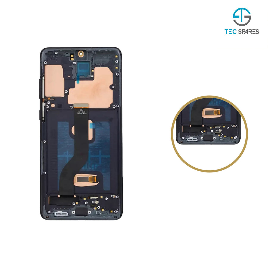 Samsung Galaxy S20 Plus SM-G986 Replacement Lcd Display Touch +Frame Small Size