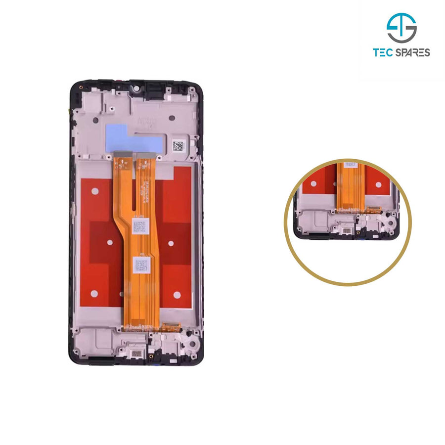 Samsung Galaxy A07 4G SM-A075B, SM-A075B/DS, SM-A075F LCD Display Screen Frame