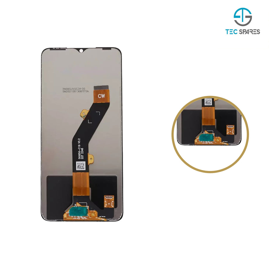 Infinix Hot 30i X669 X669C, X669D Replacement LCD Touch Screen Display Digitizer