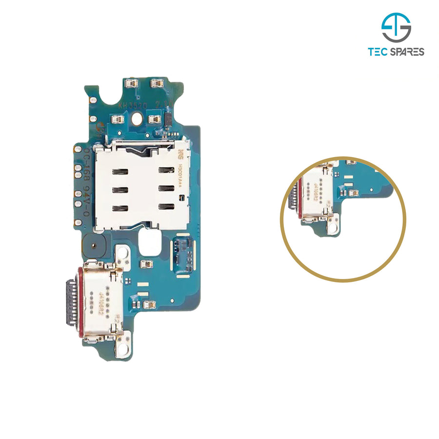 Samsung Galaxy S24 5G SM-S921B Charging Charge Port Dock Board PCB Microphone