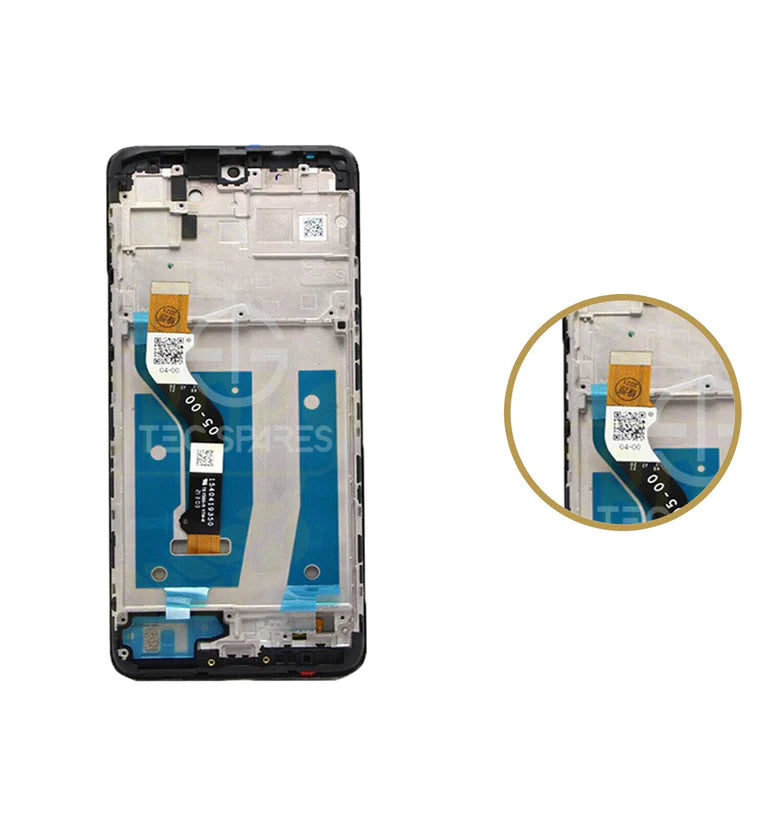 LCD With Frame Touch Panel Screen Display Digitizer For Motorola G60S XT2133-2