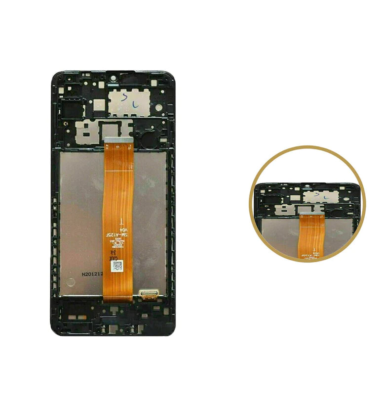 Samsung Galaxy A02 SM-A022F LCD Touch Digitizer Screen Replacement +Frame