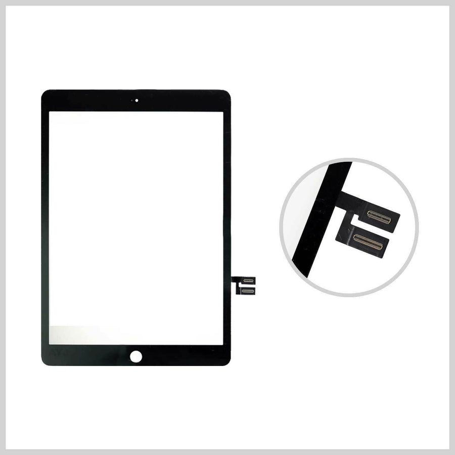 Black iPad 8th Gen 2020 A2270 A2428 Touch Screen Digitizer Replacement