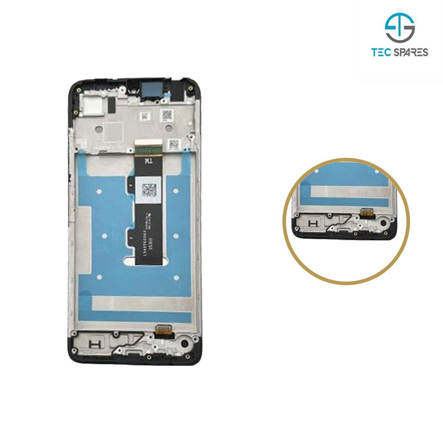 Motorola Moto G06 Power XT2535-13 Replacement LCD Touch Screen Display + Frame
