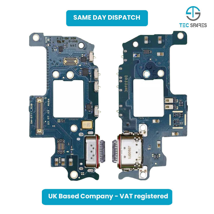 Samsung Galaxy S23 FE SM-S711B Charging Charge Port Dock Board PCB Microphone