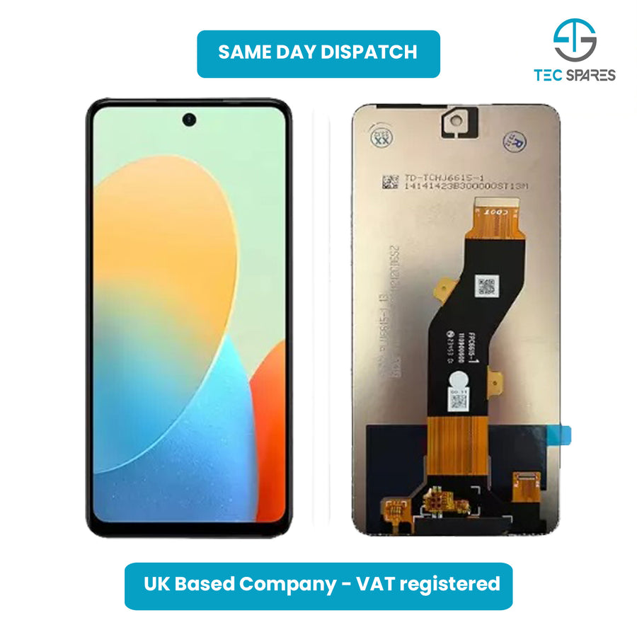 LCD For Tecno Pop 8 BG6h, BG6i Touch Screen Digitizer Replacement UK Stock