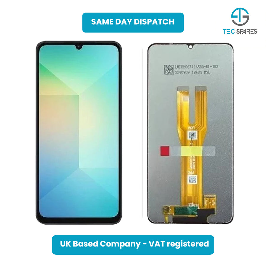 Samsung Galaxy A06 4G SM-A065F, SM-A065F Replacement LCD Display Touch Screen