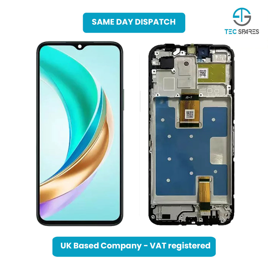 Honor X6b JDY-LX1, JDY-LX2 Replacement LCD Display Touch Screen Digitizer FRAME