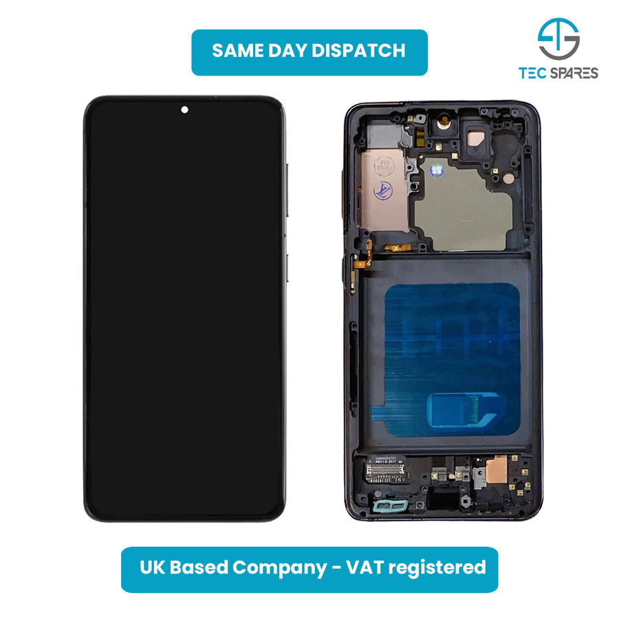 Samsung Galaxy S21 5G SM-G991 LCD Screen Display Digitizer Glass +Frame OLED