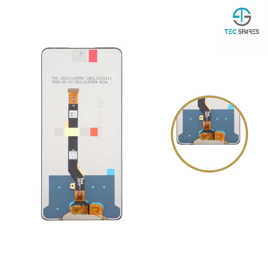 Infinix Hot 40 X6836 Replacement LCD Display Touch Screen Digitizer Assembly