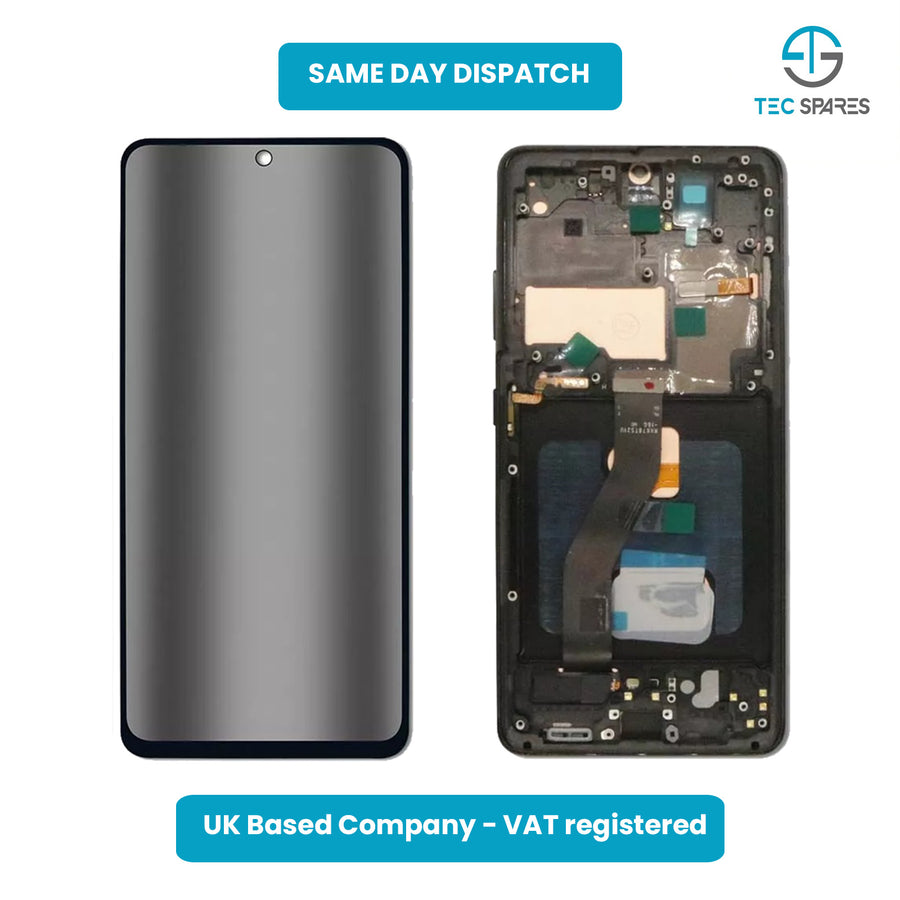 Samsung Galaxy S21 Ultra 5G SM-G998 LCD Screen Display Digitizer OLED +Frame