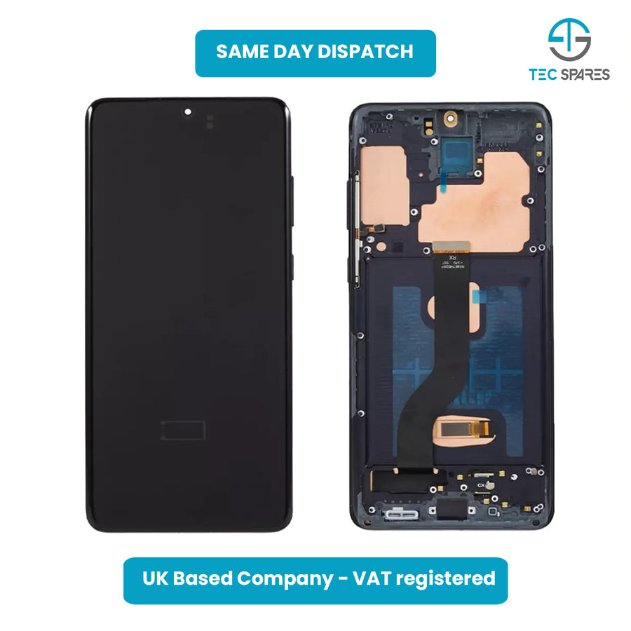 Samsung Galaxy S20 Plus SM-G986 Replacement Lcd Display Touch +Frame Small Size