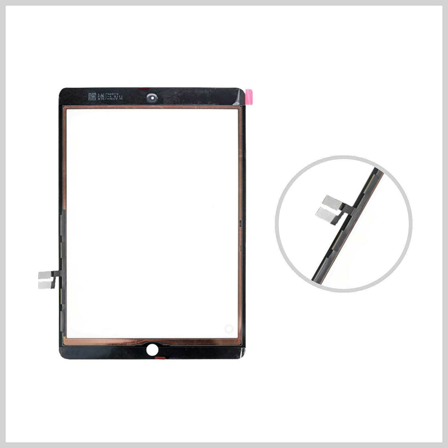 Black iPad 8th Gen 2020 A2270 A2428 Touch Screen Digitizer Replacement